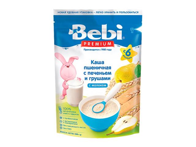 беби каша 200г. премиум печенье+груша