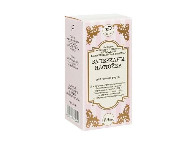 валерианы настойка 25мл. /ярославская/ 3249