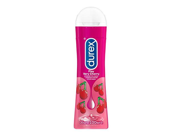 дюрекс гель-смазка плэй вери вишня 100мл. [durex]