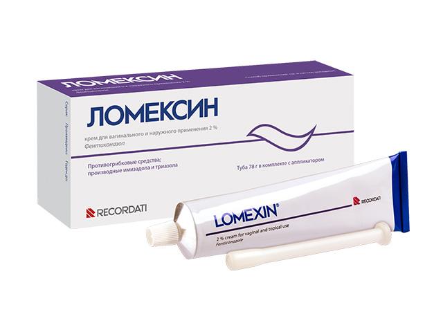 ломексин крем 2% 78г. ваг.