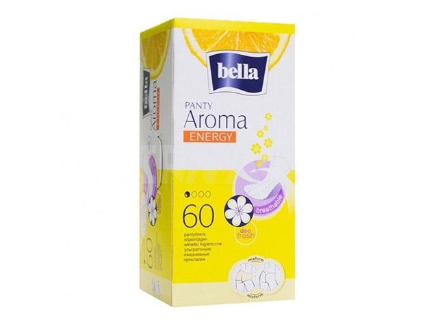 белла прокладки панти арома энерджи №50+10 (60) [bella]