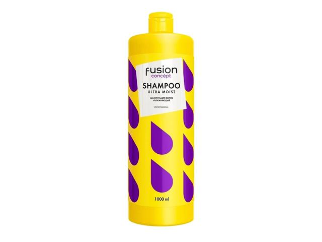 концепт фьюжн шампунь увлажняющий ultra moist 1000мл