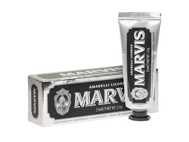 marvis зубная паста amarelli licorice/ амарелли лакрица. 25 гр. 411094