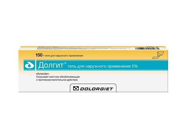 долгит 5% 150г. гель