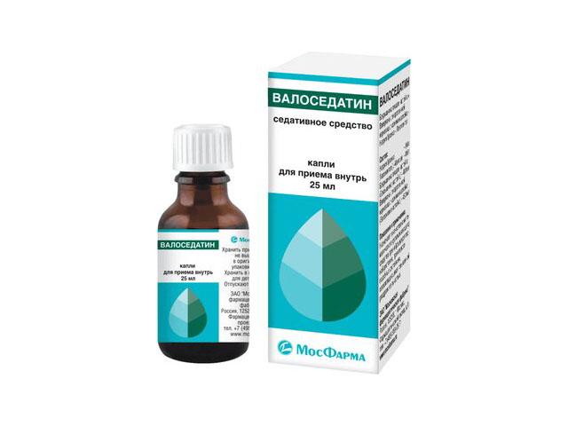 валоседатин капли д/внут прим фл-кап 25 мл