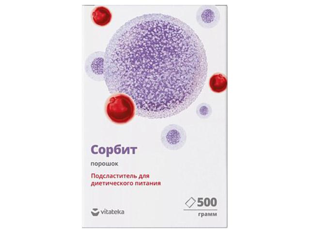 витатека подсластитель сорбит порошок 500г