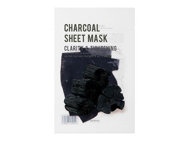 *eunyul маска тканевая с древесным углем. 22мл. 408588