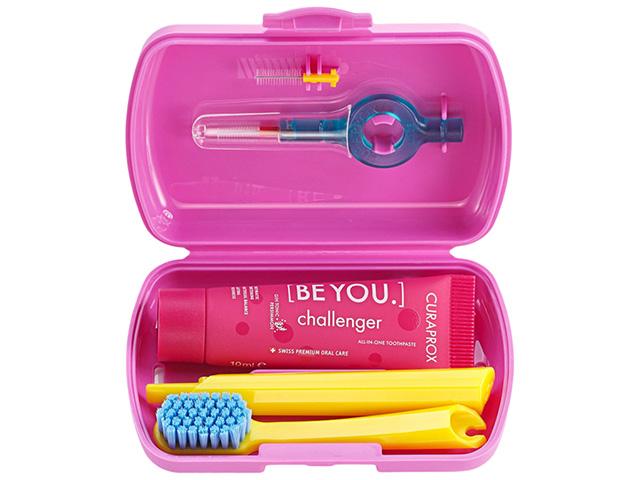 *curaprox be you н-р дорож.щетка cs5460+паста be you 10мл+ерши cps prime 07-09 с дер.409 защ.к. роз