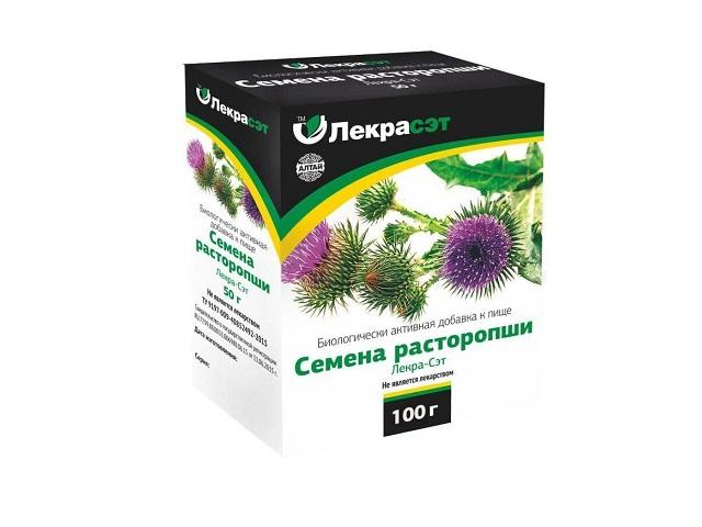 расторопша плоды 100г. (семена) (бад) чайн.напиток