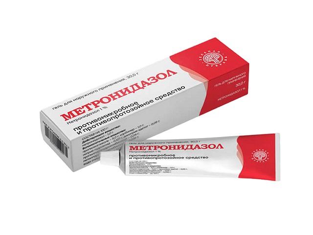 метронидазол 1% 30г. гель д/наруж. прим. туба /зеленая дубрава/ 2231