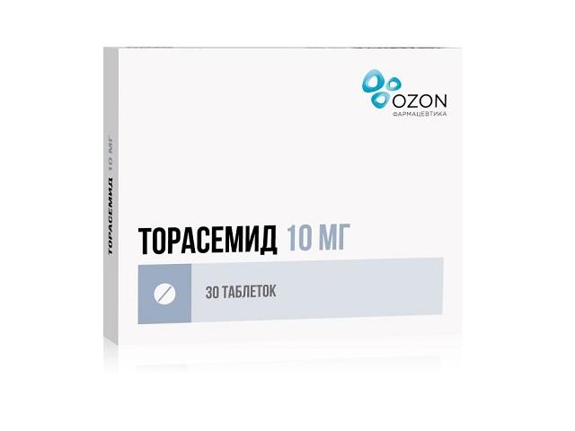 торасемид 10мг. №30 таб. /озон/