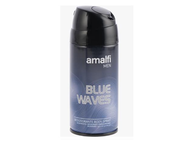 amalfi дезодорант-спрей д/тела голубая волна blue waves д/муж 150мл 3600
