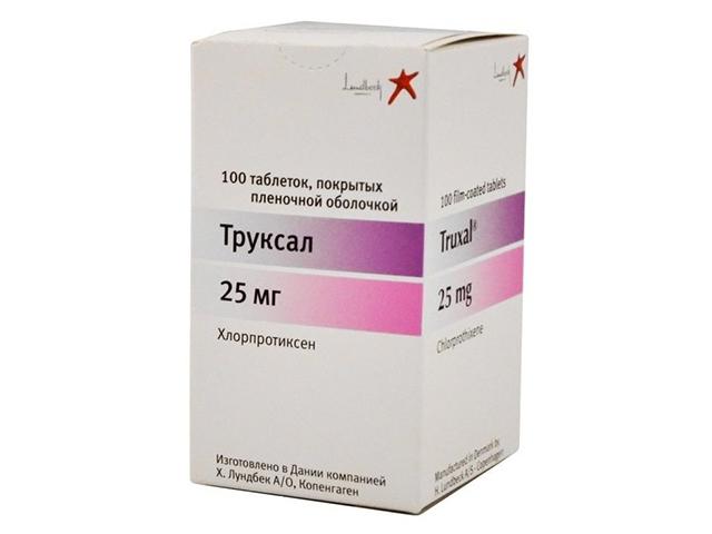 труксал 25мг. №100 таб. 6502