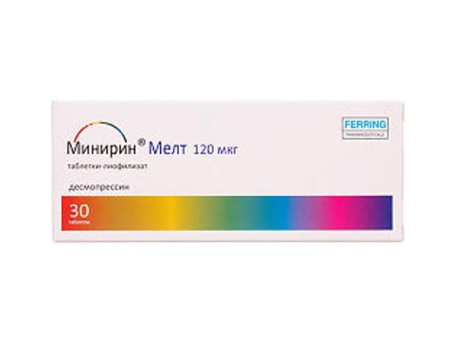 минирин мелт 120мкг. №30 таб. лиоф.