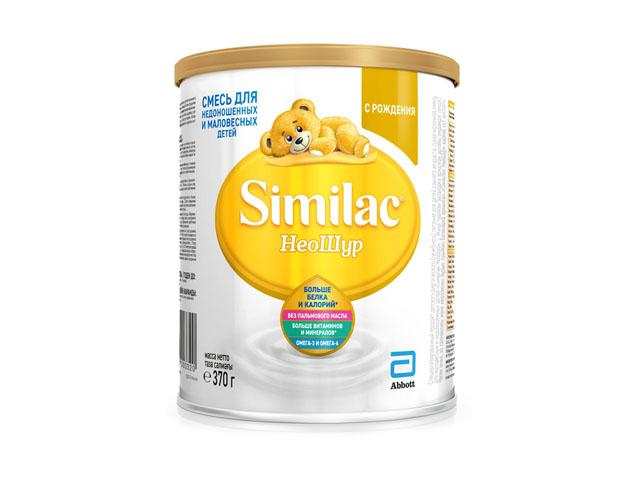 симилак неошур смесь д/детей 370г.