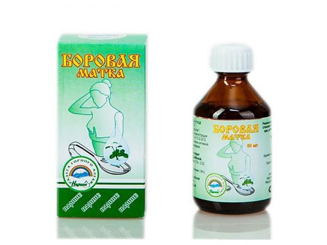 боровая матка настойка 100мл.