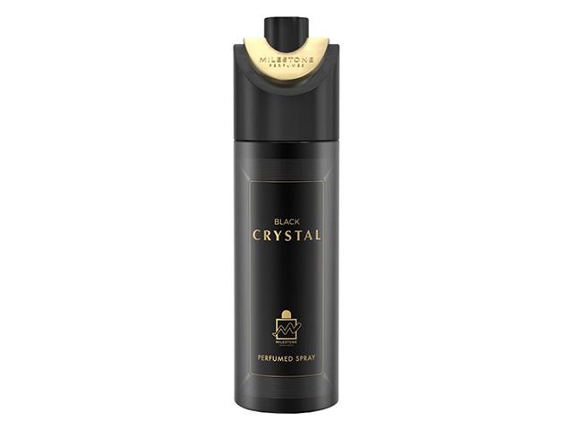 milestone дезодорант-спрей жен. black crystal 200ml