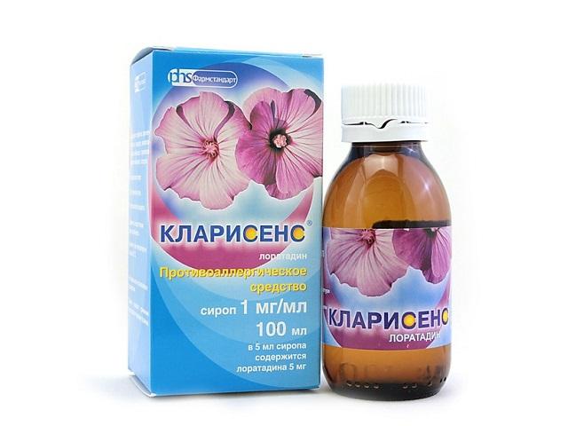 кларисенс 1мг/мл. 100мл. сироп фл. 1931