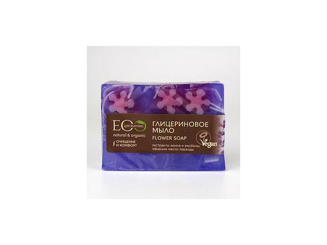 эколаб мыло глицер. цветочное 130г. [flower soap]