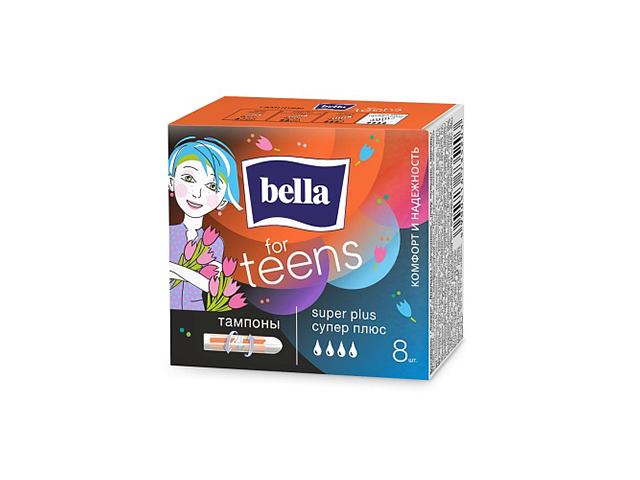 белла тампоны for teens супер плюс №8 [bella]
