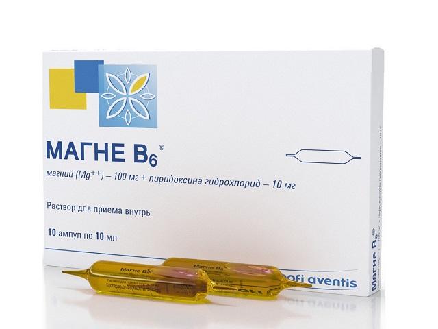 магне в6 10мл. №10 амп. (внутреннее) 8469