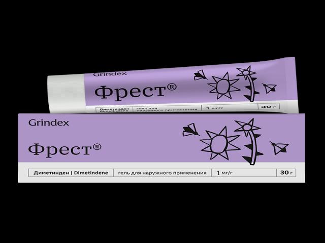 фрест гель д/наруж прим 1мг/г 30г