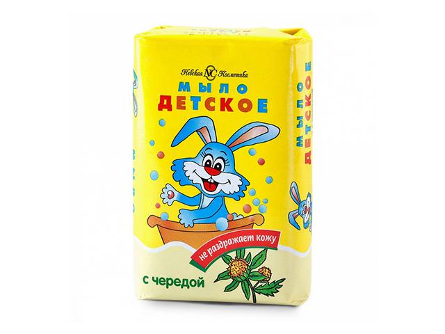 мыло детское череда 90г. /невская косметика/