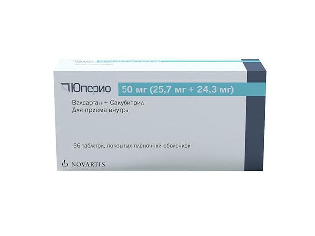 юперио 50мг.(25,7мг.+24,3мг.) №56 таб.п/п/об. 0340