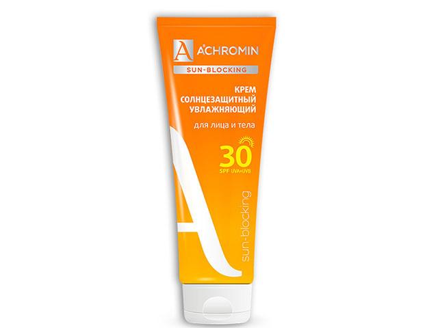 ахромин крем солнцезащит. д/лица и тела spf30 250мл. туба [achromin]
