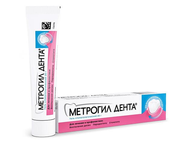 метрогил дента 20г. гель стомат. 6737