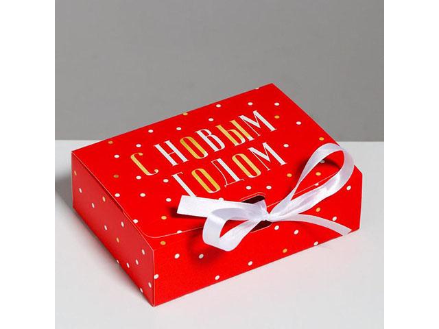 *коробка складная подарочная "теплоты и добра" 16,5 х 12,5 х 5 см 5004049