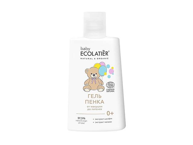 ecl baby гель-пенка от макушки до пяточек baby 0+ 250мл 827002(950657)