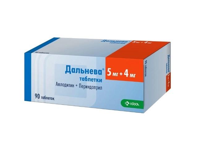 дальнева 5мг.+4мг. №90 таб. 2680