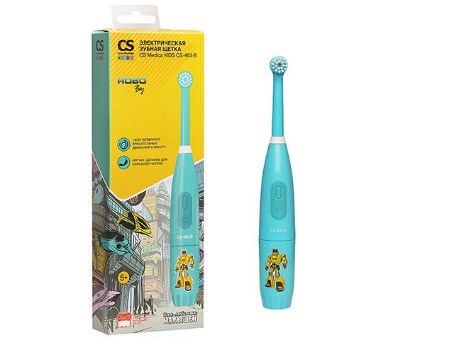 омрон зубная щетка kids cs-463-b (бирюзовая)