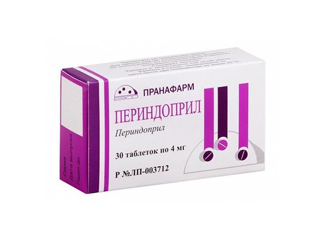 периндоприл 4мг. №30 таб. /пранафарм/