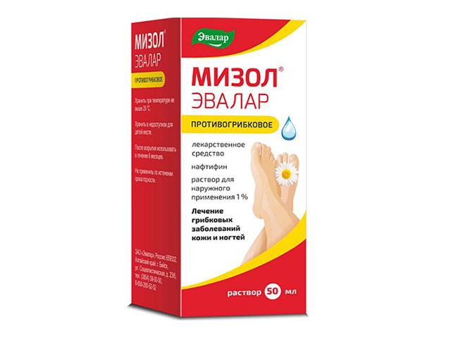 мизол 1% 50мл. р-р д/наруж. прим. /эвалар/ 1293
