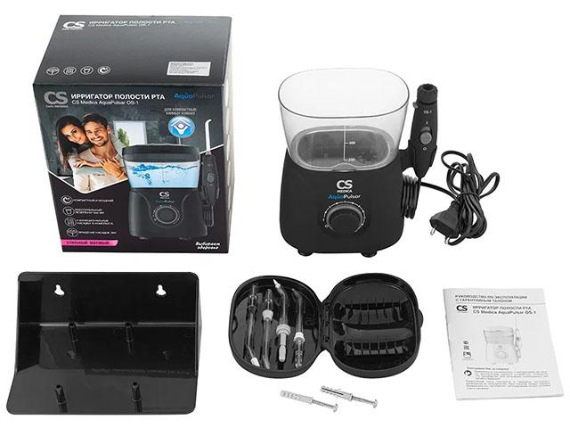 омрон ирригатор полости рта cs medica cs-1 черный [omron]