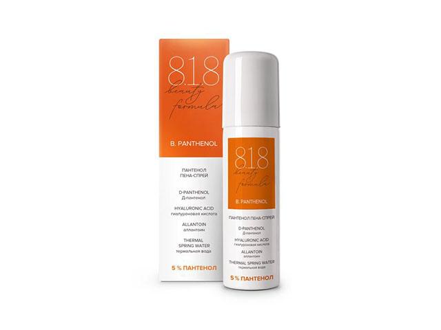 818 beauty formula estiqe пантенол спрей-пена фл. 58 мл