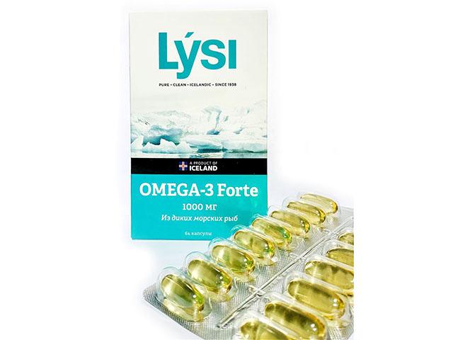 лиси омега-3 форте капс. 64 лиси х/ф.
