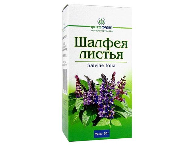 шалфея листья 50г. /фитофарм/