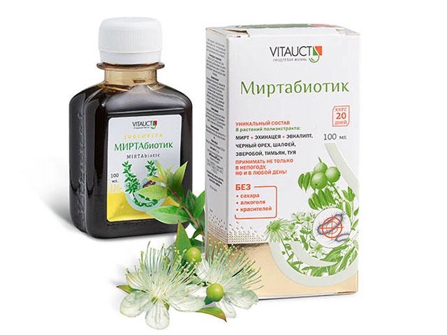 витаукт миртабиотик 100мл.