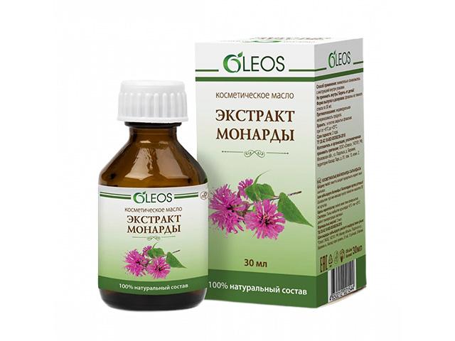 олеос масло косметическое экстракт монарды 30мл