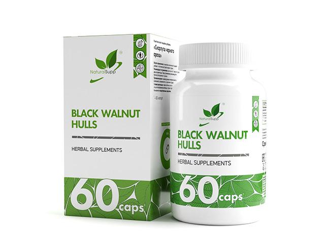 *naturalsupp скорлупа черного ореха №60 капс 00-00000372