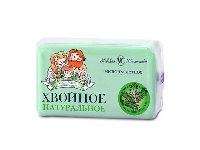 мыло туалетное хвойное 140г. /нк/невская косметика/