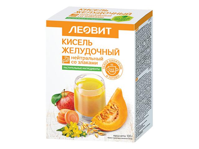 леовит кисель желудочный нейтр. 20г. №5 пак.
