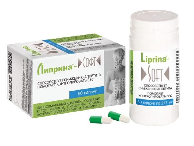 липрина-софт liprina-soft 217мг №60 капс.