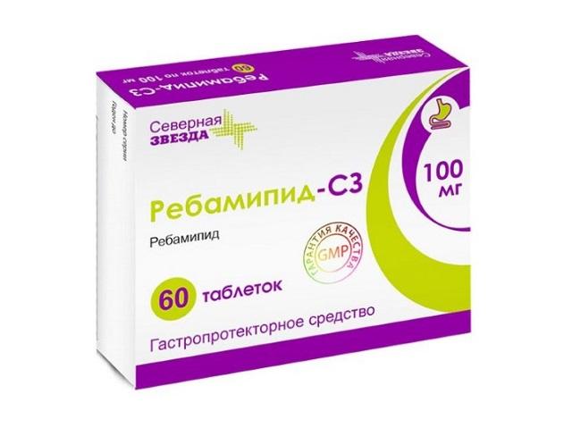 ребамипид - сз 100мг.№60 таб.