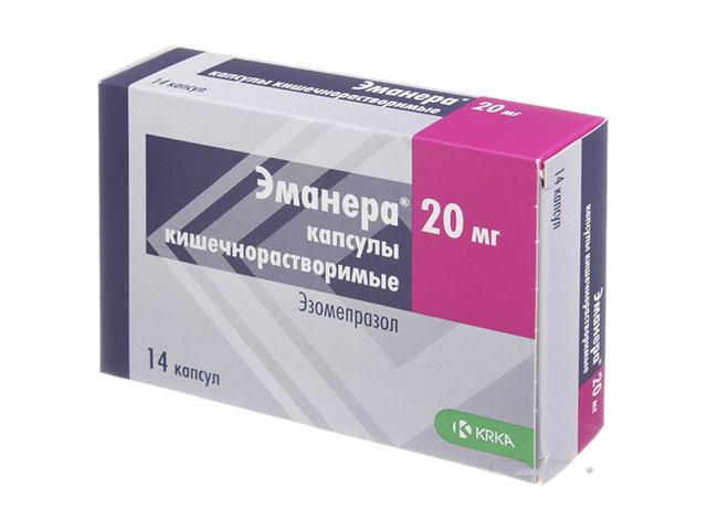 эманера 20мг. №14 капс. 5603