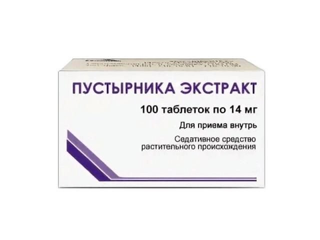 пустырника экстракт 14мг. №100 таб. /вифитех/