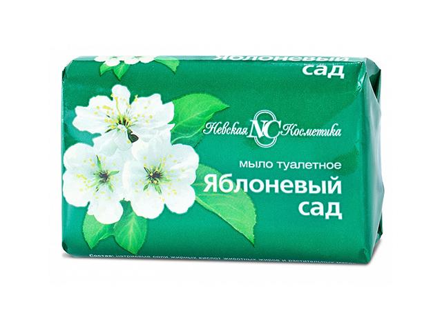 мыло туалетное яблоневый сад 90г. /невская косметика/
